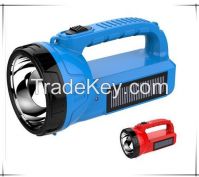 YD-6667B High Power Super Brightness rechargeable portable led searchlight with solar power