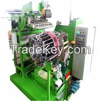 Motorcycle tire building machine