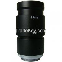 3 Megapixel 75mm F2.8 C Mount Industrial Lens