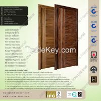Fire Rated / Non Fire Rated Flush Door with Metal Inlay- BS 476 Part 22, UL 10B or UL10C