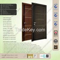 Flush Door with Metal Inlay- FM Global, FSC or PEFC Approved