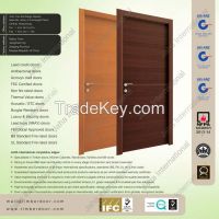 Flush Door with Metal Inlay - BS 476 Part 22, UL 10B or UL10C