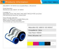 For Zebra p420c 800015-140  Color Compatible Ribbon