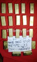 Gold dust and Gold bars for sale