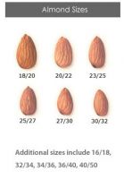 100% Organic Almonds nuts