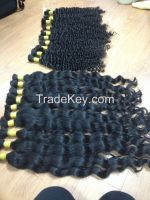 Loose wave bulk hair from Vietnam wholesale hair steam soft human hair extensions 100% remy hair