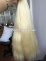 Soft human hair color hair #613 #22 #4 remy hair no lice vietnamese hair
