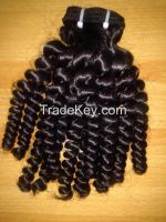 100% human hair weaving hair wavy hair remy no lice no tangle