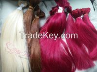 Color hair #1 to #613 human hair long-lasting remy Vietnam hair