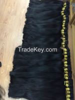 100% human hair extensions natural hair straight bulk hair Vietnam hair