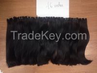 Unprocessed human hair double drawn straight weaving hair vietnamese hair