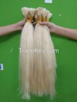 Color hair #613 #60 #8 human hair vietnamese hair silky hair no lice