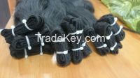 human hair vietnamese hair extensions silky straight weaving hair no tangle