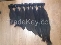 Straight weaving human hair vietnam grade 7A virgin remy hair extensions