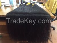Human hair extensions straight bulk vietnam hair remy hair high quality