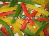 Frozen IQF pepper color capsicum annual WHOLESALE