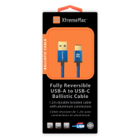Xtrememac Fully Reversible USB C - USB A Cable 1.2M