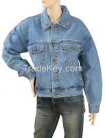 Stock Lot Graded Denim Jeans and Jackets - Customized Packing and Label
