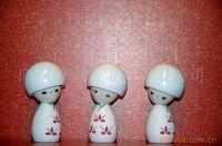 Sell wooden  japanese set dolls(5)