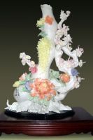 Sell Jade carved flower(2)