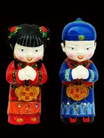 Sell porcelain figurine( Kong Xi Fa Chai)