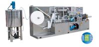 Automatic wet tissue machine