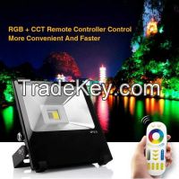 Mi light IP65 Waterproof rgbw color changing 2.4G RF remote wifi contr