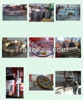 mine accessories large ring gear gear shaft gear reduce and other wear parts