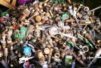 Used brass scrap tons, stripped copper cable scrap, motor generator scrap, compressor scrap load