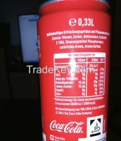 Europe origin cola , Pepsi , Mirinda , 7up , Sprite, ice tea 330ml
