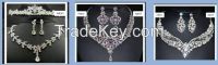 24 Sets of Wedding Bridal Czech Crystal diamond Necklace