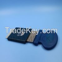 Sell comb with magnifier and brush