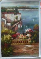 Sell garden scenery painting 015