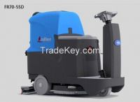 factory wholesale compact type ride on floor scrubber