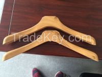 imitation wood plastics  plastic hanger lady dresses hanger  shirt hanger