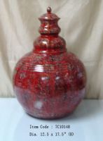 Sell Chinese  antique imittaion ceramics with red flower