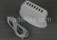 7 ports USB Power Adapter Charger