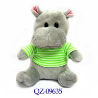 Plush Hippo Toy