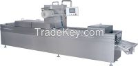 Ys-Lxzk-520 Automatic Seafood/Meat Thermoforming Vacuum Packaging Machine with Stretch Film