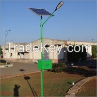 solar garden light with lithium battery