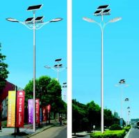 30W LED Solar Street Light For Courtyard Garden Use 3 Years Warranty