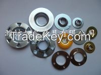 Metal button for the quick change disc or sanding disc