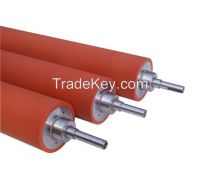 rubber roller for hot stamping process