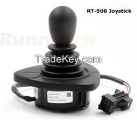 RunnTech Linde forklift truck control joystick 7919040041&7919040042 LLC hydraulic dual axis Potentiometer spring-centered single lever Load fingertip control of all load movements joystick desplazador Carretilla