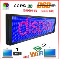 Full color LED  outdoor display screen P10 doored sign head advertising propaganda window  change many ways