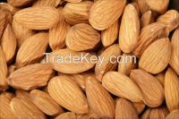 Raw almond nuts