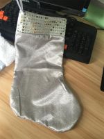 sale  plain christmas stocking