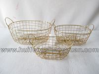 sell wire wicker storage basket