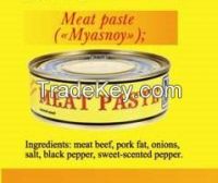 beef meat paste