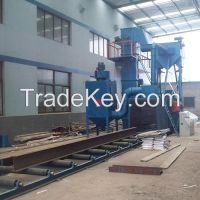 Shot Blasting Machine for H beam or Steel Plate with 8 Heads